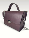LYRN Leather Flap Bag