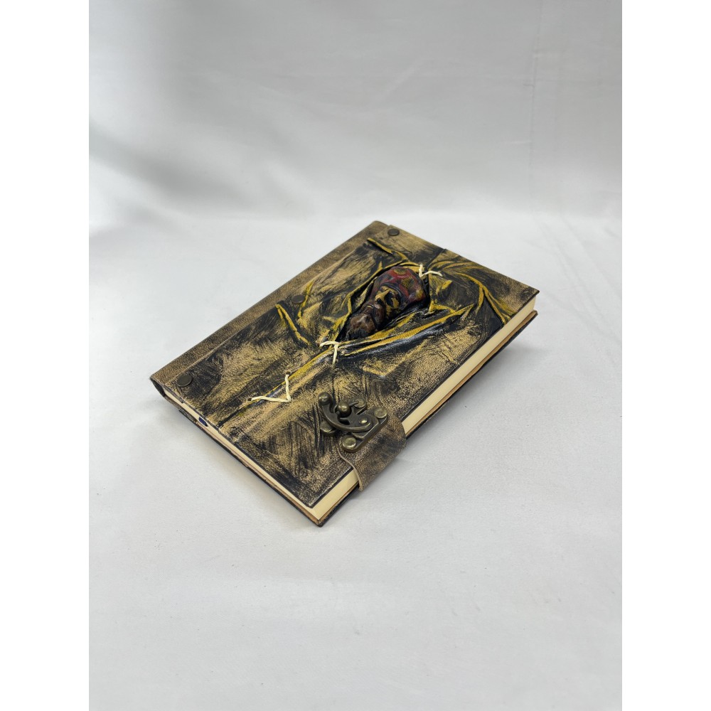 OMRATH Deri Kaplı Anı Defteri