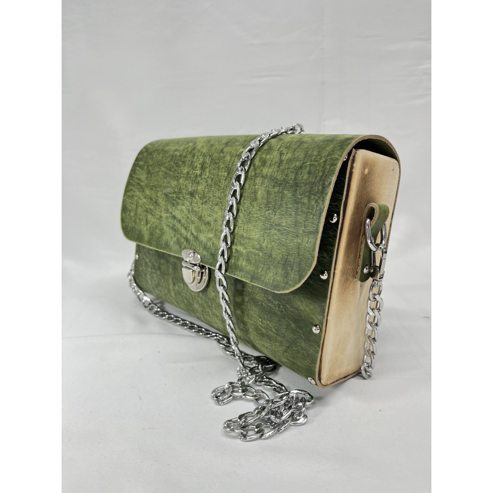 SOLENNE Mini Baguette Deri Çanta