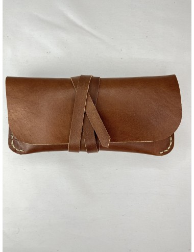 CENDRA Bağcıklı Deri Tütün Kesesi